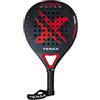 TENAX Racchetta Padel Guardian TENAX, Full Carbon, Superficie Ruvida, Bilanciamento Basso, Gomma Eva Soft, Forma Rotonda, Uomo e Donna