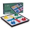 Yellow Mountain Imports, Ludo, Pieghevole Magnetico,Gioco da Tavolo, 25 centimetri