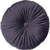 YILANLAN Cuscino rotondo peluche Morbido Cuscino zucca Decorazione stanza e auto (35cm*8cm, Grigio)