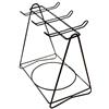 BESTonZON Albero Porta Tazze Porta tazzine da caffè e piattini per 6 o 6 tazzine in Acciaio Inox (Nero)