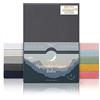 Laleni premium lenzuola culla 50x89 cm con angoli | lenzuola carrozzina neonato certificate OEKO-TEX | lenzuola con angoli 100% cotone | lenzuola lettino neonato | lenzuola per culla | in grigio scuro