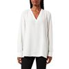 Tommy Hilfiger Blusa Donna Elegante, Bianco (Ecru), 34