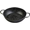 WECOOK! - Casseruola bassa in alluminio forgiato 24 cm | Antiaderente ecologico privo di PFOA | Full Induction per tutte le cucine | Maniglie in acciaio inox, nero screziato, acciaio inossidabile