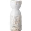 Bloomingville Vaso, bianco, ceramica