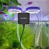 VolksRose Ossigenatore per Acquario Pompa Acquario, Mini Pompa Ad Aria Silenzio per Acquari di Piccole e Medie Dimensioni, 1,3W Aeratore per Acquari Silenzioso 27L/H, Ultra-silenziosa meno di 35dB, Nero
