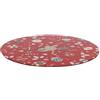 Home Deco Factory, KA0394, Elegante Piatto Girevole Natalizio per Servizio in Tavola, Pratico e Resistente, Ideale per Feste e Cene, Facile da Pulire, Misura: 30 cm, Colore: Bianco/Rosso