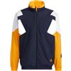 adidas St Brand VJK Athlesuire - Giacca da uomo, taglia L, blu navy, bianco, arancione, L