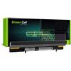 Green Cell® Standard Serie L12S4A01 Batteria per Portatile Lenovo IdeaPad S500 S500 Touch Flex 14 14D 15 15D (4 Pile 2200mAh 14.4V Nero)