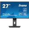 Iiyama Monitor Led 27" Iiyama ProLite 4K Ultra HD 3840x2160p/4ms/classe F/Nero [XUB2792UHSU-B6]