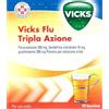 Vicks Procter & Gamble Vicks Flu Tripla Azione 500mg/200mg/10mg Polvere Per Soluzione Orale Paracetamolo, Guaifenesina, Fenilefrina Hc