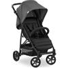 Hauck RAPID 4 Passeggino Leggero da 0-4 Anni 0-22 Kg Pieghevole e Regolabile, Reclinabile colore grigio