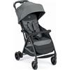 Cam Giramondo -Passeggino Ultraleggero Compatto Pieghevole 0- 4 Anni 0-22 Kg completo di Cappotta, Cestino Porta Oggetti e Corrimano colore Grigio