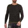 RED BRIDGE Maglione da Uomo Felpa 3D Structure Verde S