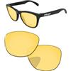PapaViva Lenti di ricambio per Oakley Frogskin OO9013, Giallo Cristallo, Frogskin