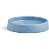 Beco Ciotola per gatti, ciotola stabile per cibo e acqua, plastica riciclata, base in gomma antiscivolo, piatti per alimentazione adatti ai baffi, blu marino