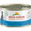 Almo Nature HFC Dog 95 gr Cibo Umido per Cani - NATURAL - Tonno Skipjack e Merluzzo - 12x95 gr