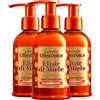 Garnier Ultra Dolce Elisir di Miele Siero Riparatore per Capelli Danneggiati e Doppie Punte con Miele d'Acacia Ammorbidente Termoprotettore con Texture Leggera - 3 Flaconi da 115ml