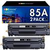 GPC Image Compatibili Cartucce di Toner Sostituzione per HP 85A CE285A per Laserjet Pro P1100 P1102 P1102W P1109W M1130 M1132 M1132MFP M1212 M1217NFW (Nero, 2-Pack)