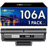 GPC Image 106A Con Chip Compatibili Sostituzione per HP 106A W1106A Cartuccia di Toner per Laser 107a 107r 107w per MFP 135a 135r 135w 135wg 137fnw 137fwg (Nero, 1-Pack)