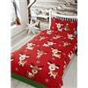 Rapport Rudolph Junior Set Copripiumino Rudolf And Friends, Policotone, Rosso