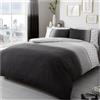 GC GAVENO CAVAILIA Gaveno 11149378 - Parure letto con copripiumino e federa per letto matrimoniale, modello Cavailia Luxury URBAN OMBRE, in poliestere-cotone, colore: Grigio