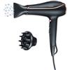 Beurer HC 80 Asciugacapelli con Funzione Triple Ionic e Motore CA Prof