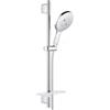 Grohe Rainshower 150 SmartActive 26592000 - Set Doccia, 3 Tipi di Getto, Ecojoy Portata Limitata a 9.5l/min, Rotondo, Cromo