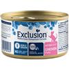 Exclusion Mediterraneo Monoproteico Noble Grain Kitten Pollo Alimento Umido per Gattini 85 g