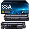 Coloran 83A CF283A Toner compatibile con HP 83A CF283A per HP Laserjet Pro MFP M125nw Toner M125a M127fw M126nw M127fn M128fn M128fn M201dw M201n M225dn M225dw M25dw M25dw M25dw 6dn M2. 26 dB (2 nero)
