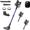 Vactidy V8 Pro Aspirapolvere senza fili, aspirazione potente 25kPa, sistema di filtraggio ciclonico