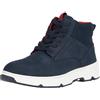 Tommy Hilfiger Uomo Stivali Bassi Hybrid Chukka in Pelle, Blu (Desert Sky), 43