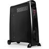 Duronic HV101 Radiatore elettrico con pannelli Mica 2500W | Riscaldamento ecoesponsabile in 1 min con termostato regolabile | Spegnimento automatico |3 livelli di potenza | Senza olio
