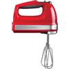 KitchenAid 5KHM9212 Sbattitore manuale Rosso Imperiale, Acciaio inossidabile"