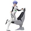 Sega Goods Sega Super Premium Size Figure Neon Genesis Evangelion Rei Ayanami with Chair
