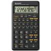 sharp Calcolatrice scientifica Sharp EL-501T con 146 funzioni e ampio display 10+2 cifre bianca - EL501TBWH