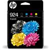 HP 924 MULTIPACK 6C3Z1NE NERO+3COLORI B/C/M/Y - 6C3Z1NE