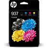 HP 937 6C400NE MULTIPACK : NERO + 3 COLORI B/C/M/Y - 6C400NE
