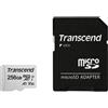 Transcend Micro SDXC (T-Flash) 256GB 300S UHS-I U1 Transcend con adattatore - TS256GUSD300SA