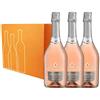 Cantine Riunite and Civ Maschio dei Cavalieri Prosecco DOC Rosè Extra Dry - Millesiamato - 3 Bottiglie