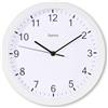 Hama Orologio da parete analogico (senza ticchettio grande, orologio da parete moderno anche per anziani, bambini e adolescenti, orologio da parete al quarzo minimalista, orologio da soggiorno