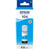 EPSON Flacone di inchiostro EPSON Ecotank 104 Ciano