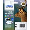 EPSON Multipack 3 cartucce EPSON Cervo T1306XL Giallo, Ciano, Magenta