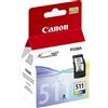 CANON Cartuccia CANON CL-511 Tricromia Giallo, Ciano, Magenta