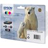 EPSON Multipack 4 cartucce EPSON Orso polare 26XL Nero, Giallo, Ciano, Magenta