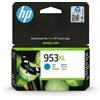 HP Cartuccia HP 953XL (F6U16AE) Ciano