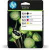 HP Multipack cartucce HP Combo 924 (6C3Z1NE) Nero, Giallo, Ciano, Magenta