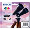 EPSON Multipack 4 cartucce EPSON Binocolo 502 Nero, Giallo, Ciano, Magenta