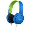 PHILIPS SHK2000BL CUFFIE, BLUE