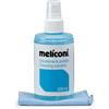 MELICONI KIT DI PULIZIA MELICONI C200, soluzione Detergente 200 ml con Panno Microfibra 20 x cm, Ideale per TV e apparecchiature elettroniche
