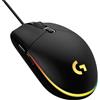 LOGITECH MOUSE GAMING LOGITECH G203 LIGHTSYNC BLACK